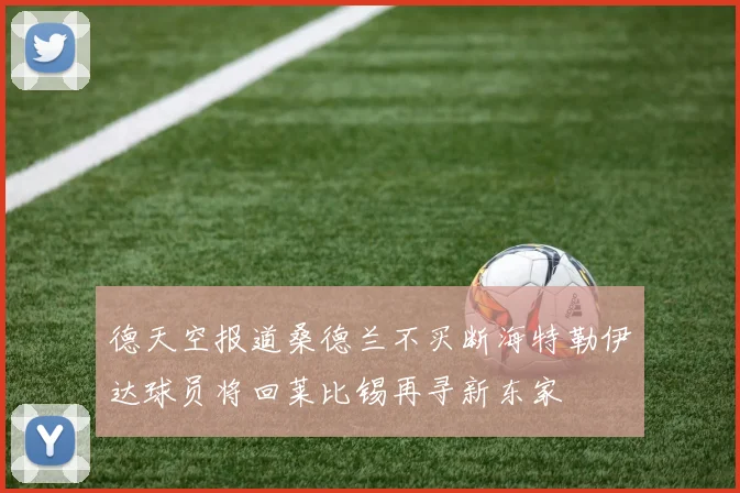 德天空报道桑德兰不买断海特勒伊达球员将回莱比锡再寻新东家